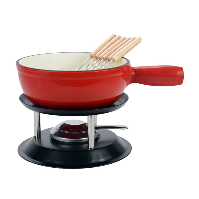 Emalijny garnek do fondue