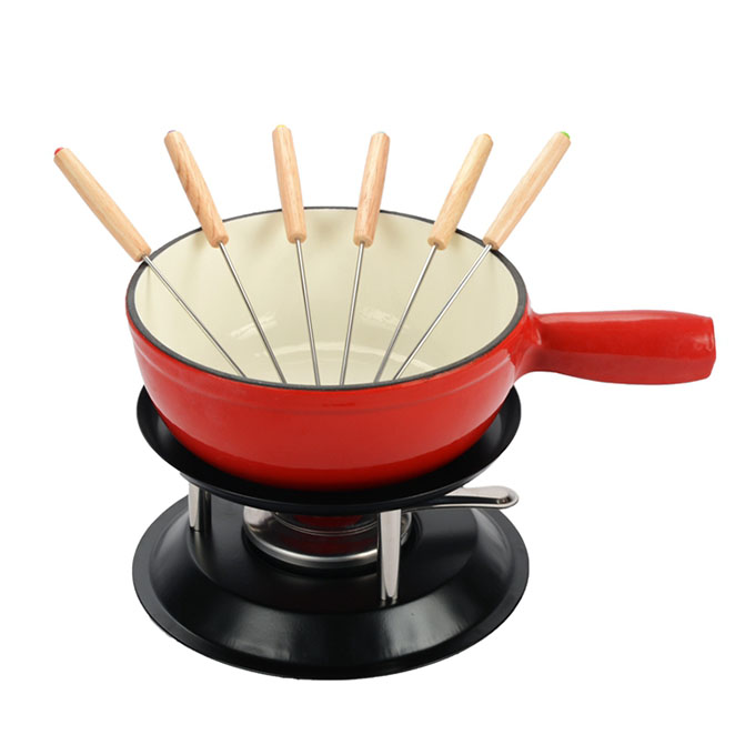 Emalijny garnek do fondue