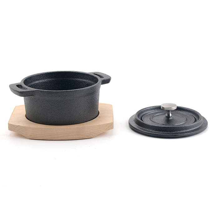 Żeliwny mini piekarnik holenderski
