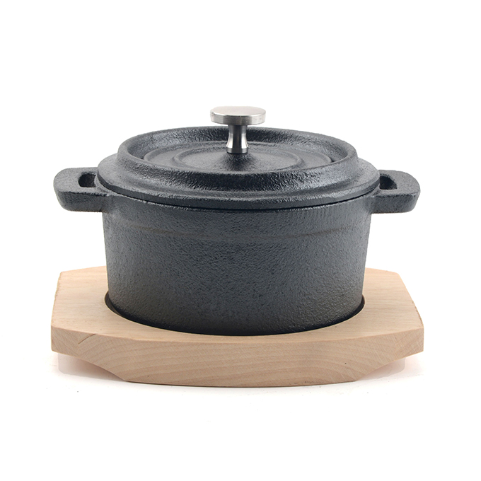 Żeliwny mini piekarnik holenderski
