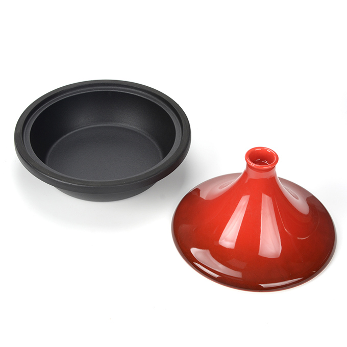 Elimizowany żeliwny garnek do tagine