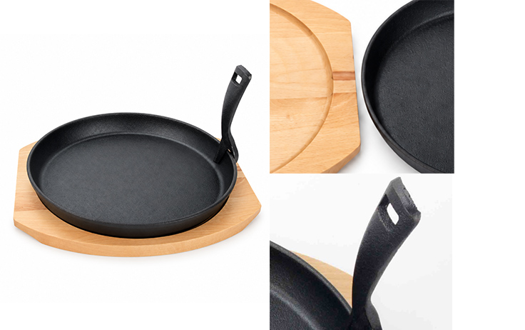 Żeliwna patelnia Fajita